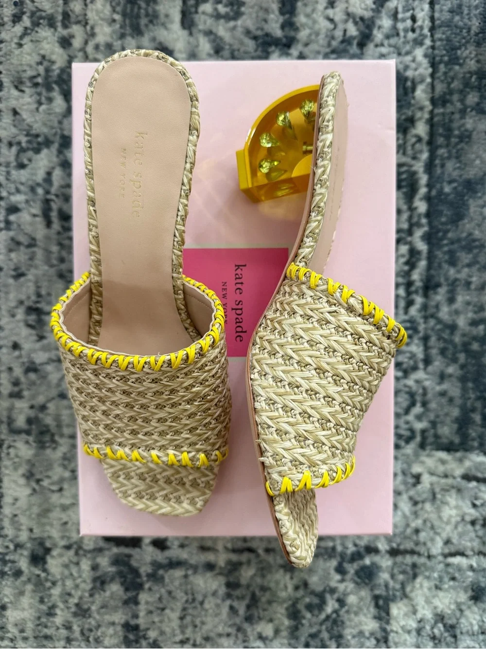 kate spade citrus slides